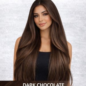 Extensii keratina Dark Chocolate 2 4 mix 70cm - 50 suvite